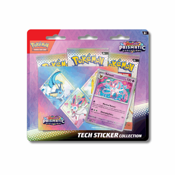 Pokémon TCG: Prismatic Evolutions - Sylveon Tech Sticker Collection