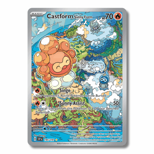 Castform Sunny Form (SSP 195) - Surging Sparks