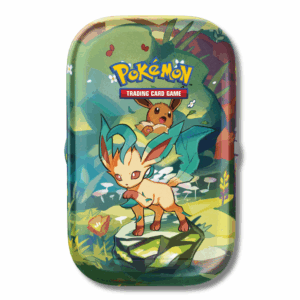 nie usuwać (3) Pokémon TCG: Prismatic Evolutions: Leafeon Mini Tin