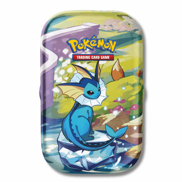 Pokémon TCG: Prismatic Evolutions: Vaporeon Mini Tin