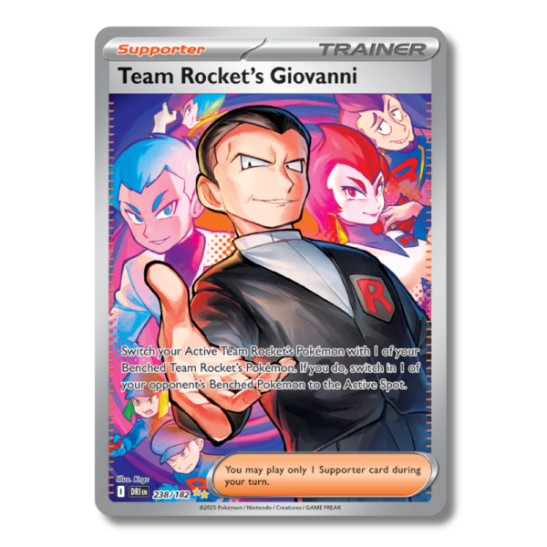 Team Rocket's Giovanni (DRI 238) - Destined Rivals