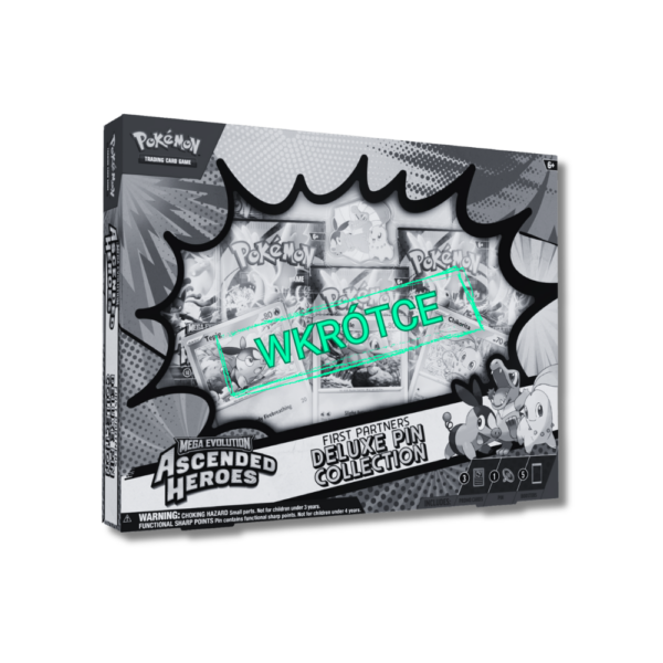 Pokémon TCG: Mega Evolution - Ascended Heroes - Deluxe Pin Collection - First Partners
