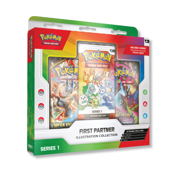 Pokémon TCG: First Partner - Illustration Collection - Series 1
