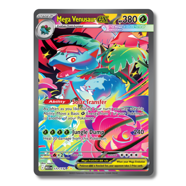 Mega Venusaur ex (MEG 177) - Mega Evolution