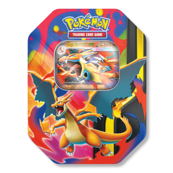 Pokémon TCG: Mega Charizard Tin - Mega Charizard Y ex