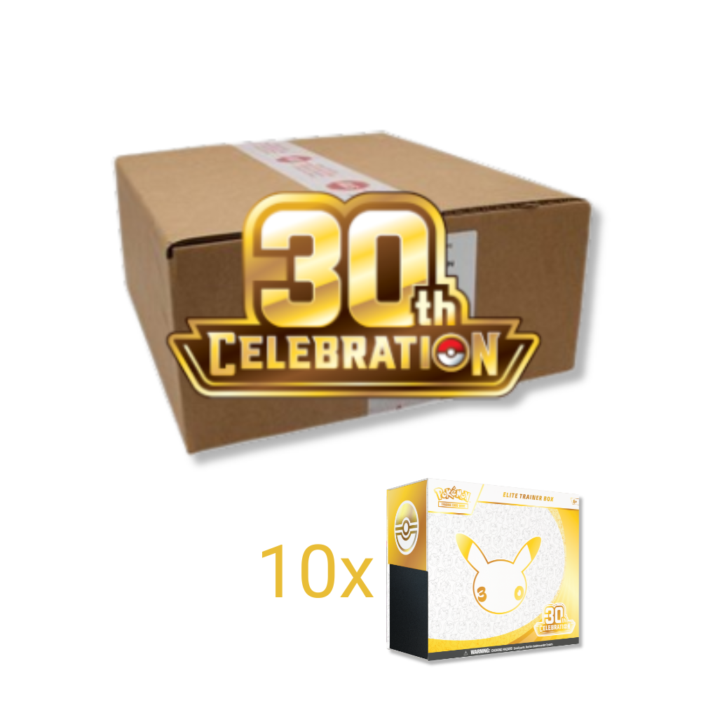 Pokémon TCG: 30th Celebration – Elite Trainer Box CASE